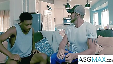 Interracial hardcore sex with a big black cock and a hot teen