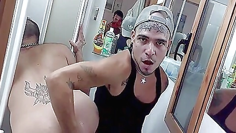 Amateur brunette with big natural tits gets fucked