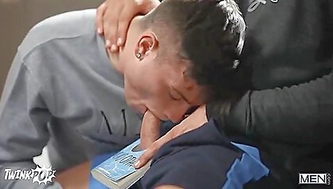 Brunette with big tits and a deepthroat is getting fucked