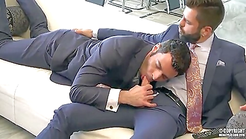Amateur bareback video with gay dude and his lover