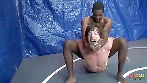 Beautiful black woman with a gorgeous ass is dominated